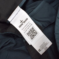 Stone Island navy cotton re cargo trousers 32