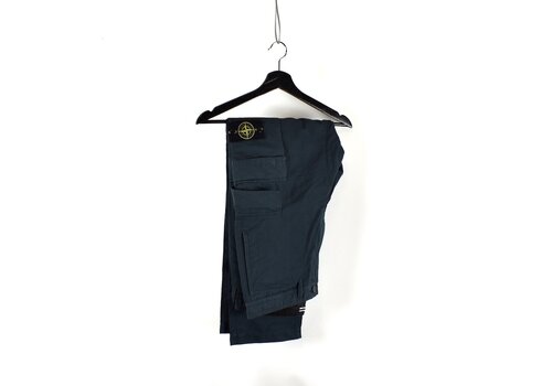 Stone Island Stone Island navy cotton re cargo trousers 32