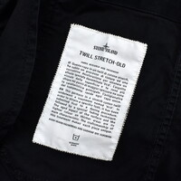 Stone Island navy twill stretch-old blazer jacket XL