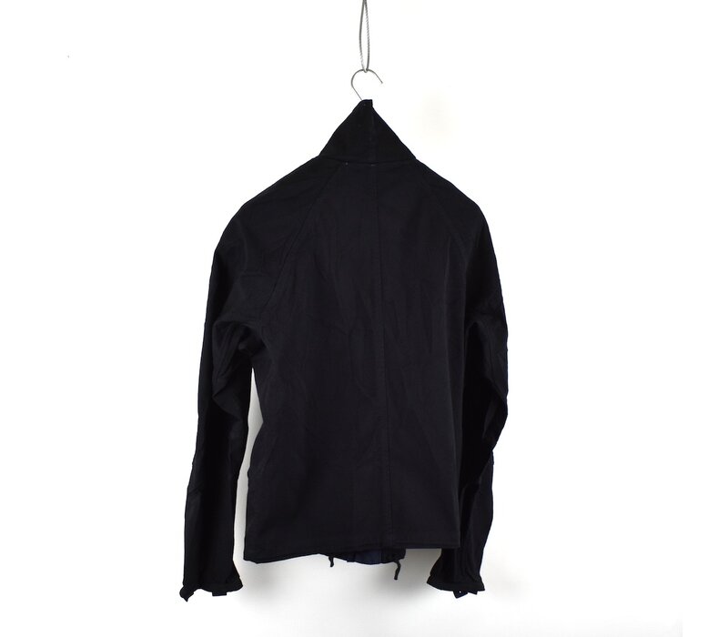 Stone Island black honeycomb pattern iperwool jacket M