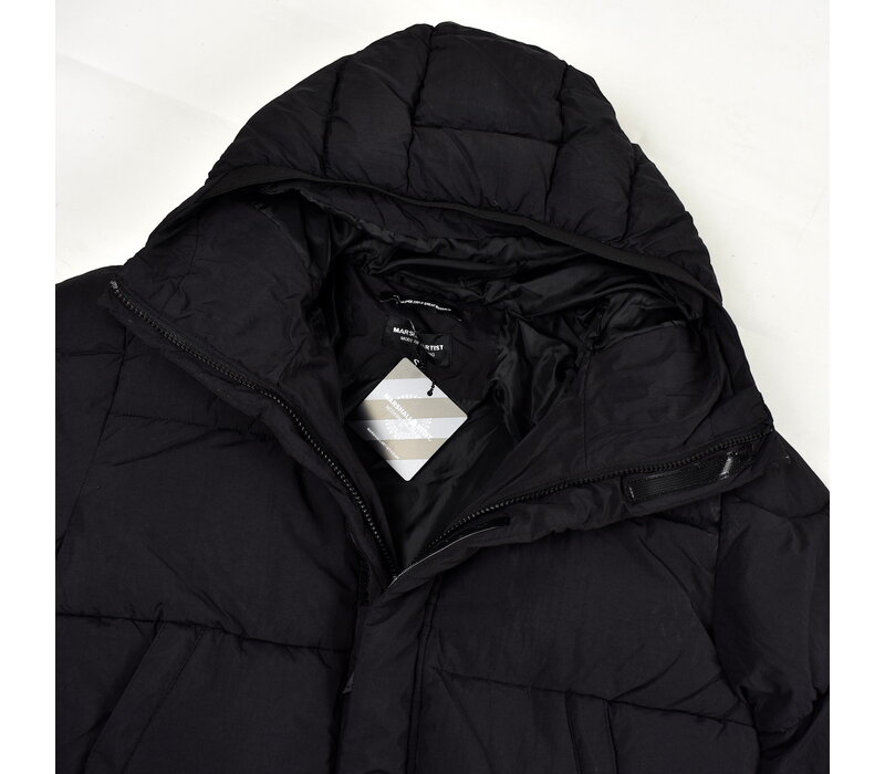 Marshall Artist linear bubble parka jacket Black