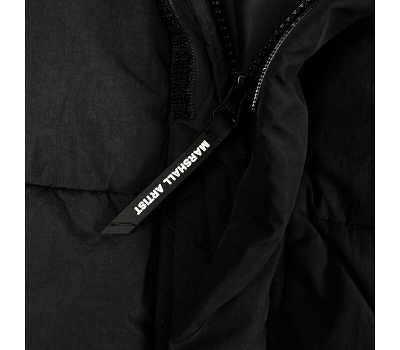 Marshall Artist linear bubble parka jacket Black