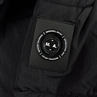 Marshall Artist linear bubble parka jacket Black