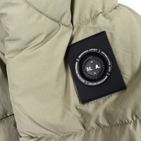 Marshall Artist linear bubble parka jacket Silverbirch