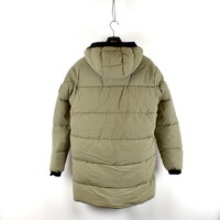 Marshall Artist linear bubble parka jacket Silverbirch