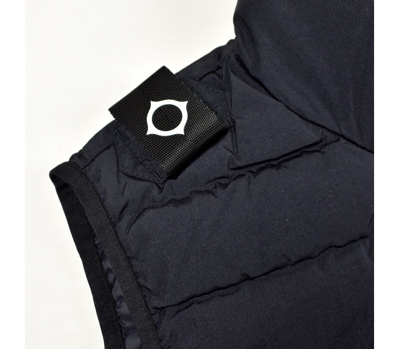 MA.STRUM down gilet Jet Black