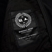 Marshall Artist hooded softshell jacket Black