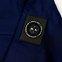 Marshall Artist hooded softshell jacket French Navy