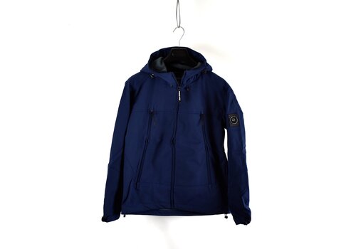 Marshall Artist Marshall Artist hooded softshell jacket French Navy