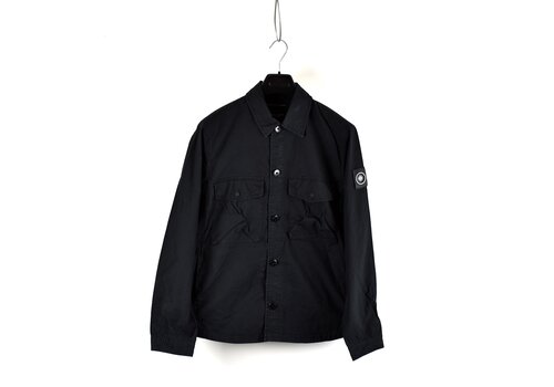 Marshall Artist Marshall Artist parachute cotton overshirt Black