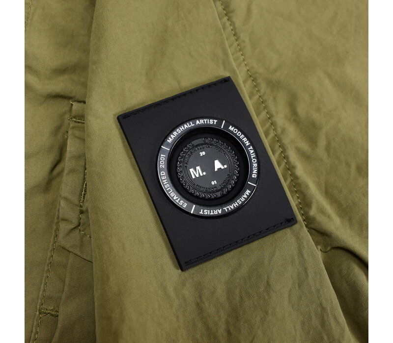 Marshall Artist parachute cotton overshirt Bronze