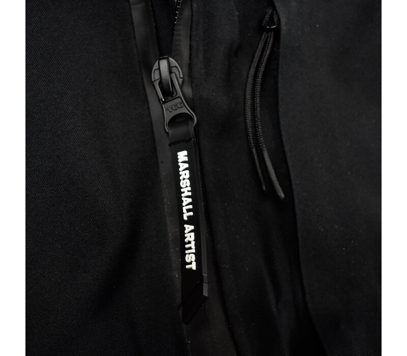 Marshall Artist waterproof shell tekk lite jacket Black