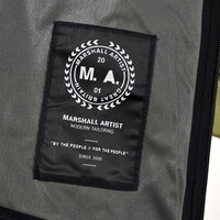 Marshall Artist waterproof shell tekk lite jacket Olive