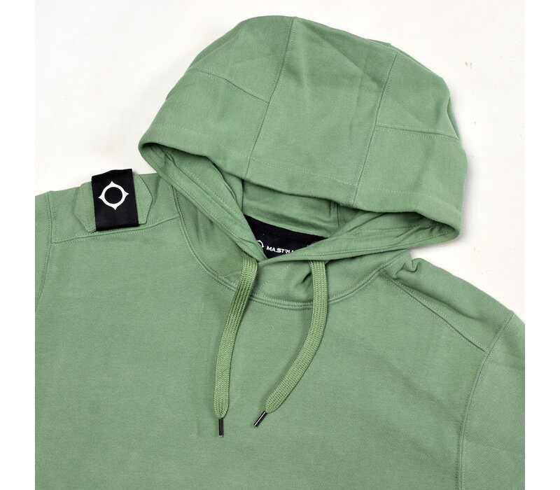 MA.STRUM core overhead hoody Loden Frost