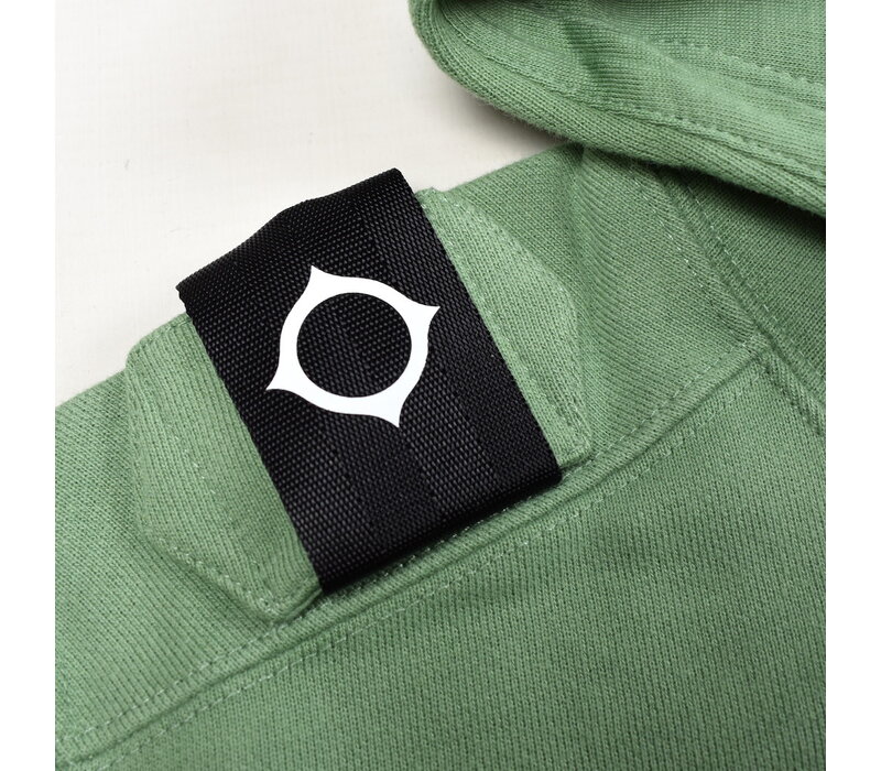 MA.STRUM core overhead hoody Loden Frost