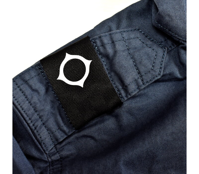 MA.STRUM pd hooded parade shirt Ink Navy