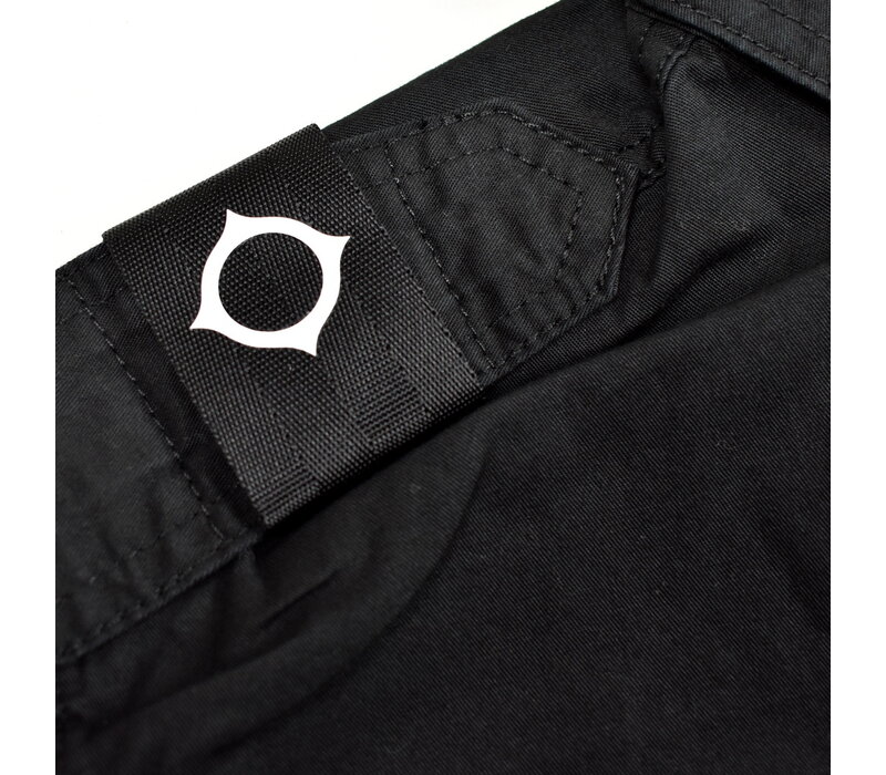 MA.STRUM pd patch pocket parade shirt Jet Black