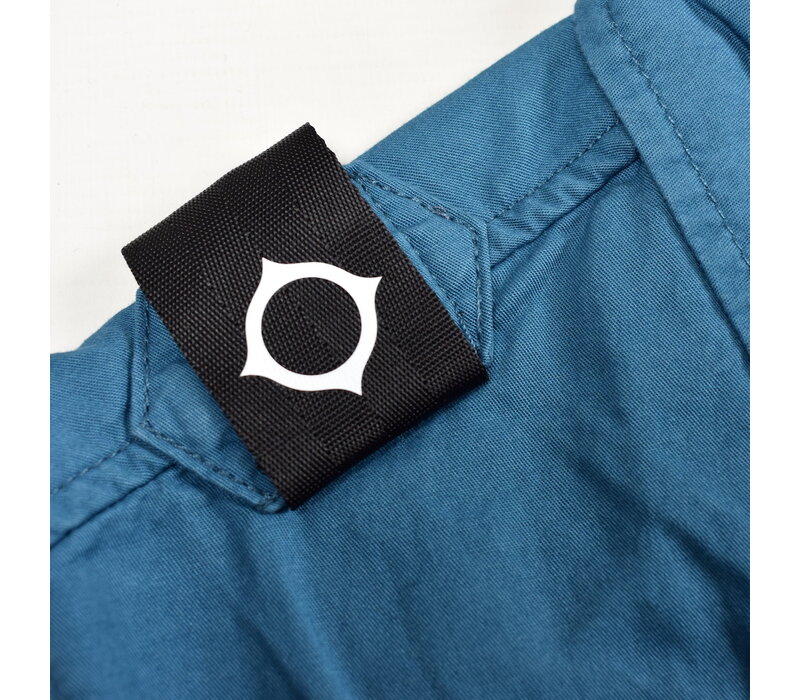 MA.STRUM pd full zip overshirt Storm Blue