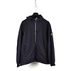 Stone Island Stone Island navy recycled nylon soft shell hooded jacket XXL