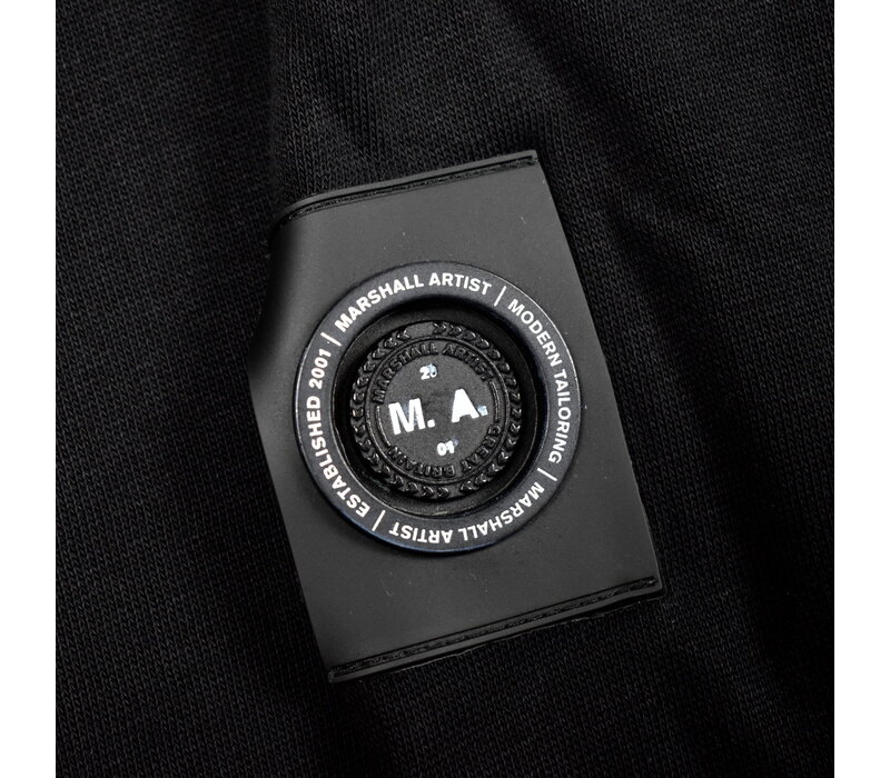 Marshall Artist siren full zip hooded sweatshirt Black