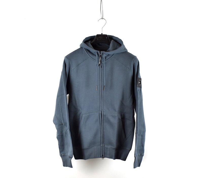 Marshall Artist siren full zip hooded sweatshirt Slate Blue