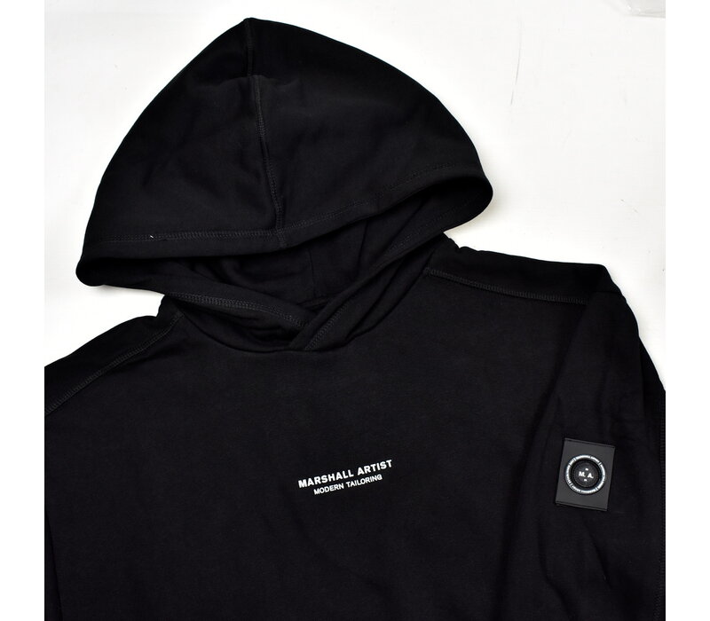 Marshall Artist siren over the head hoodie sweatshirt Black