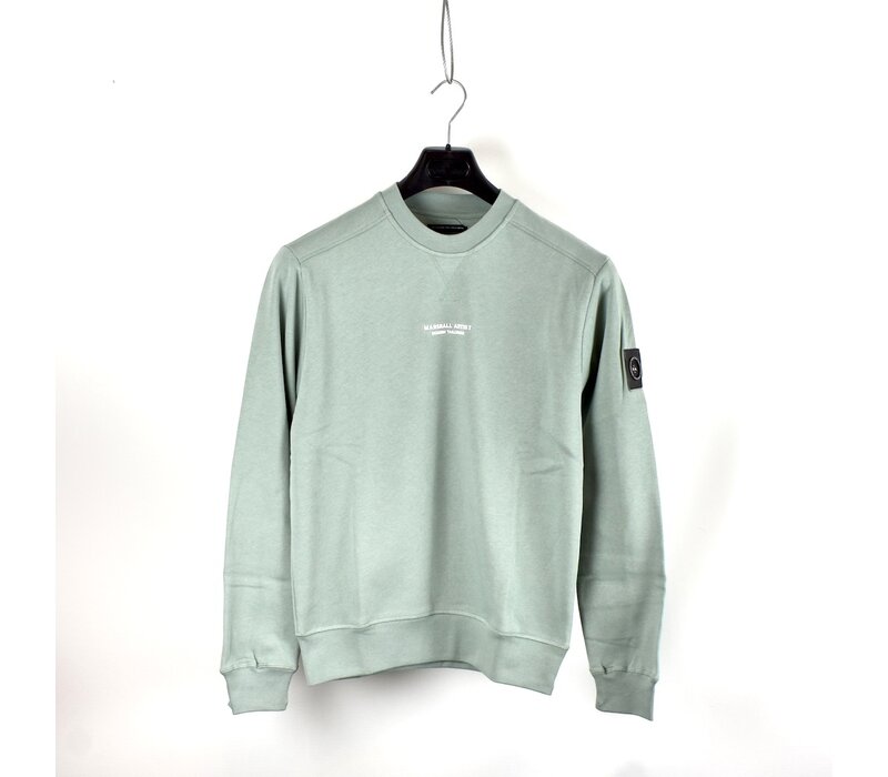 Marshall Artist siren crew sweat Oxide Green