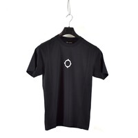 MA.STRUM compass print tee Jet Black