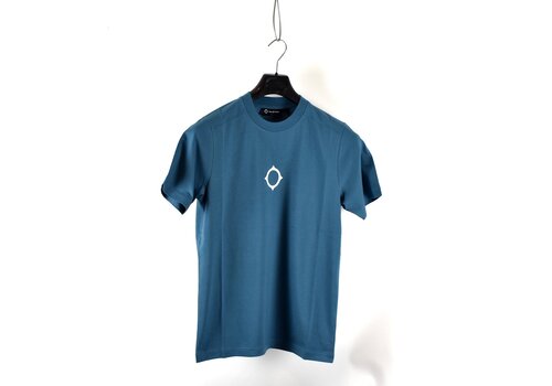 MA.STRUM MA.STRUM compass print tee Storm Blue