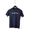 MA.STRUM MA.STRUM chest print tee Ink Navy