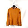 C.P. Company C.P. Company orange garment dyed embroidered spell out logo crew sweatshirt XL