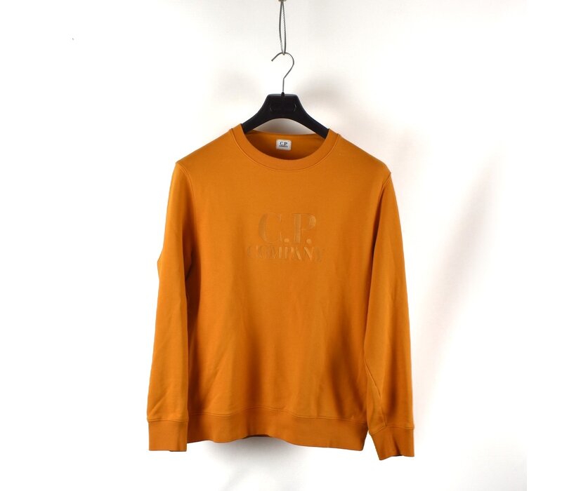 Cp company sweatshirt orange new arrivals