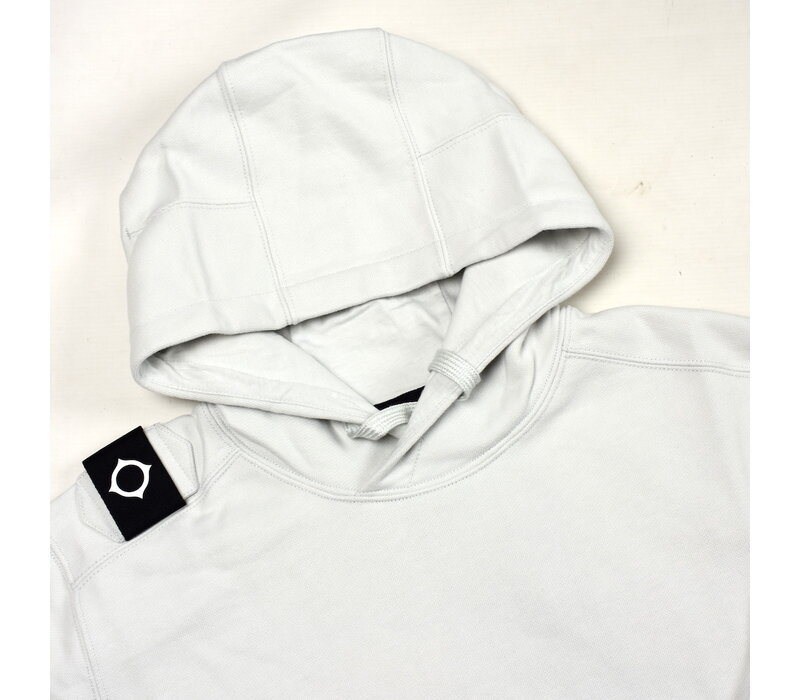MA.STRUM core overhead hoody Mist Grey