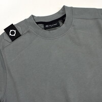 MA.STRUM core crew sweat Sedona Grey