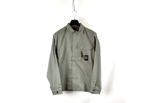 MA.STRUM MA.STRUM cadet full zip overshirt Sedona Grey
