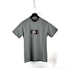 MA.STRUM MA.STRUM trompe l'oeil badge print tee Sardona Grey