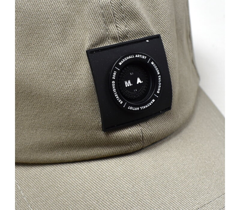 Marshall Artist siren washed cotton cap Stone