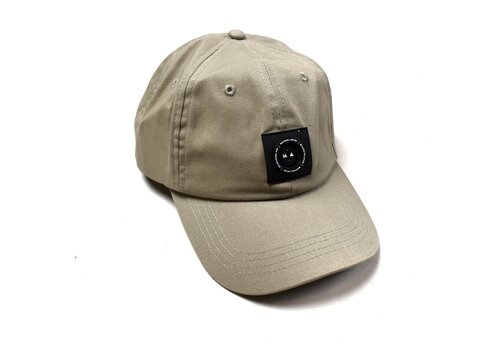 Marshall Artist Marshall Artist siren washed cotton cap Stone
