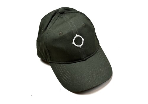 MA.STRUM MA.STRUM cotton logo cap Oil Slick