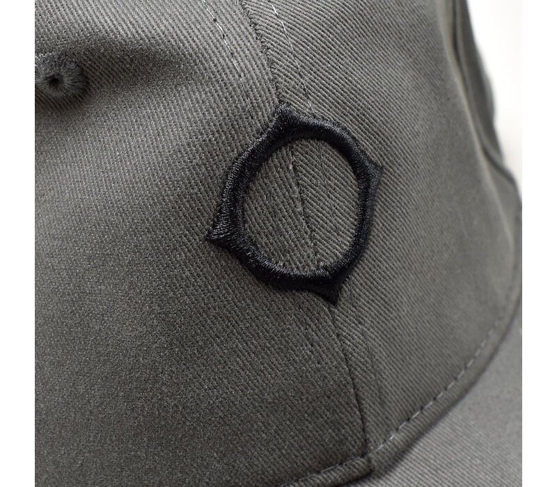 MA.STRUM cotton logo cap Sedona Grey