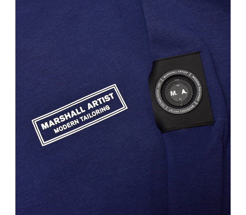 Marshall Artist siren crew sweat Monarch Blue