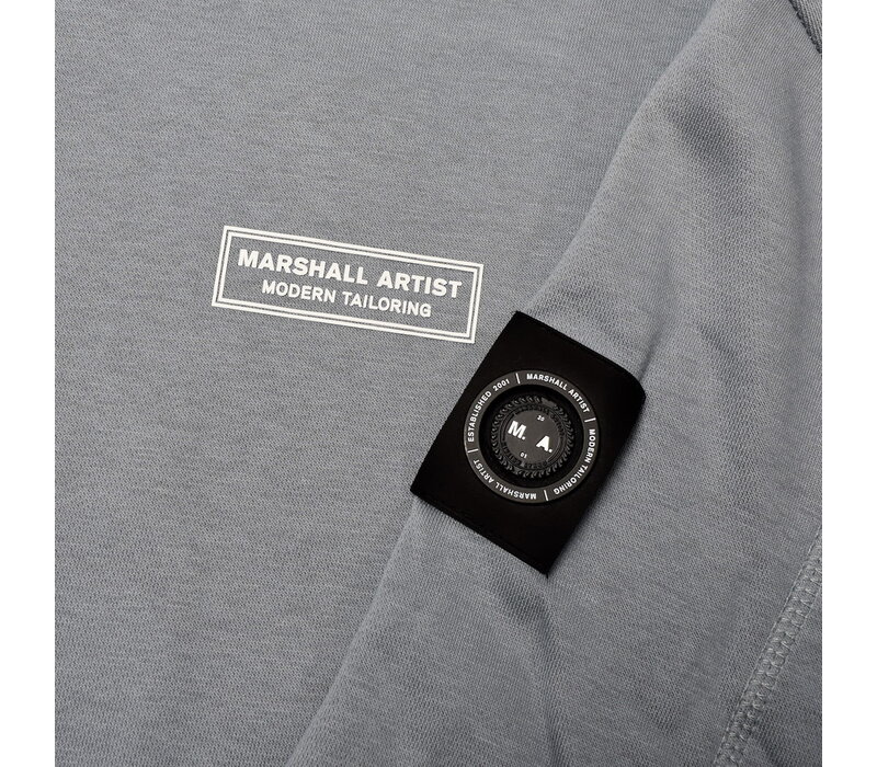 Marshall Artist siren crew sweat Nardo Grey