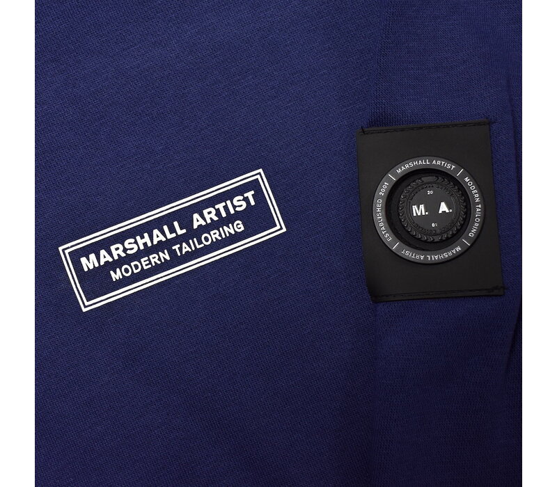 Marshall Artist siren over the head hoodie sweatshirt Monarch Blue