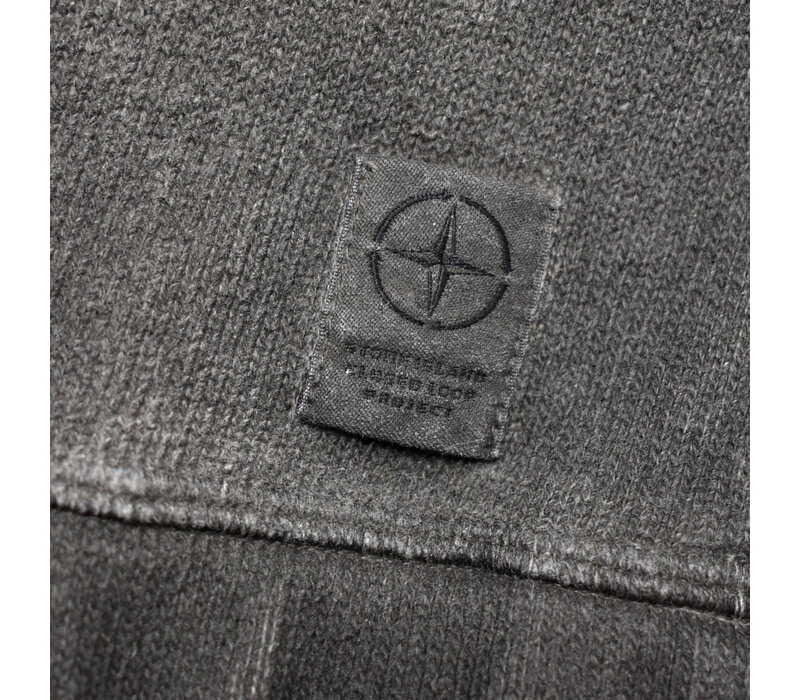 Stone Island grey closed loop project crew neck sweatshirt XXXL