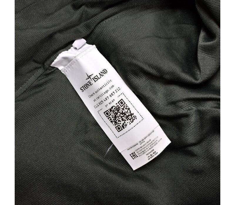 Stone Island green gd crinkle reps ny overshirt jacket L