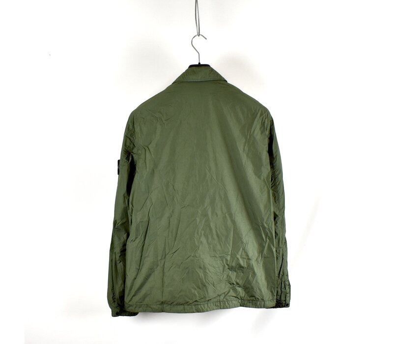 Stone Island green gd crinkle reps ny overshirt jacket L