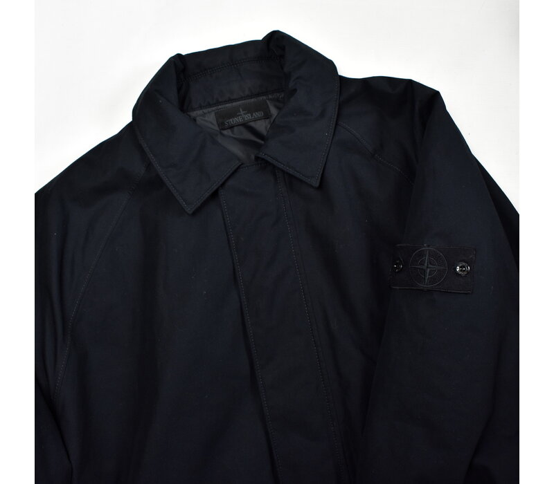 Stone Island black ghost piece o-ventile with primaloft trench coat XXL