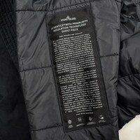 Stone Island black ghost piece o-ventile with primaloft trench coat XXL