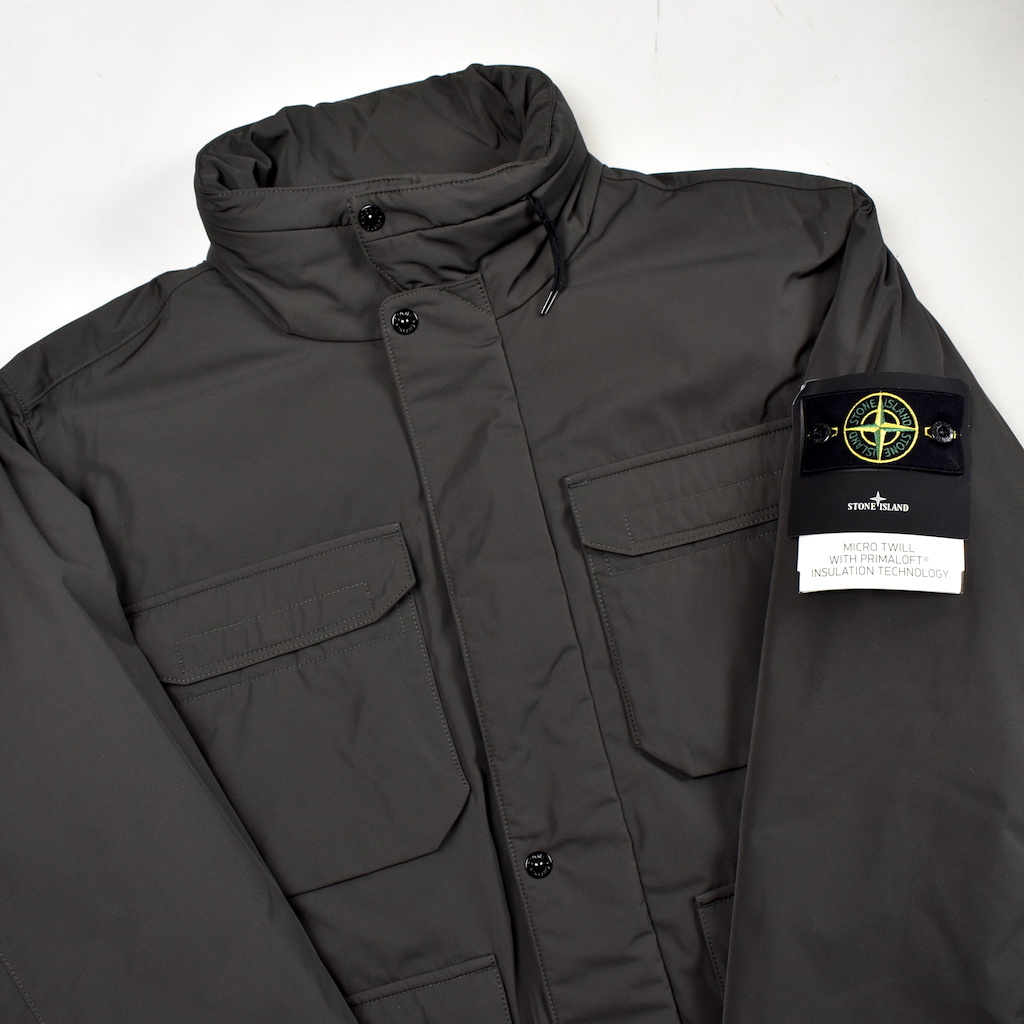 ジャケット・アウター STONE  MICRO TWILL WITH PRIMALOFT STONE ISLAND jacket 'Micro Twill with Primaloft Insulation