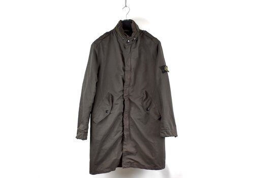 Stone Island Stone Island brown david microfiber trench coat XL